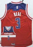 Washington Wizards -3 Bradley Beal New Red Road Stitched NBA Jersey