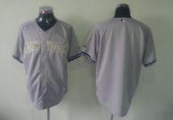 New York Yankees Blank Grey USMC Cool Base Stitched MLB Jersey