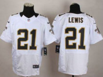Nike New Orleans Saints -21 Keenan Lewis White Stitched NFL Elite Jersey