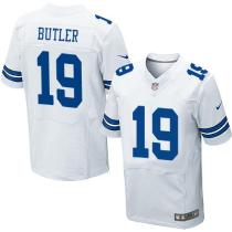 Nike Cowboys -19 Brice Butler White Stitched NFL Elite Jersey