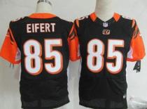 Nike Bengals -85 Tyler Eifert Black Team Color Men's Stitched NFL Elite Jersey