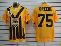 Nike Pittsburgh Steelers #75 Joe Greene Gold 1933s Throwback Men's Embroidered NFL Elite Jersey