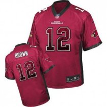 Nike Arizona Cardinals -12 John Brown Red Team Color Men's Stitched NFL Elite Drift Fashion Jersey