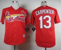 St  Louis Cardinals #13 Matt Carpenter Red Cool Base Stitched MLB Jersey