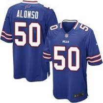 2013 NEW NFL Buffalo Bills 50 Kiko Alonso Blue Jerseys (Game)