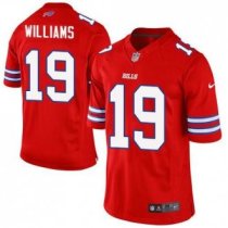 Nike Buffalo Bills -19 Mike Williams Red Stitched NFL Elite Rush Jersey