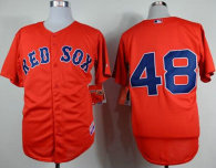 Boston Red Sox #48 Pablo Sandoval Red Cool Base Stitched MLB Jersey