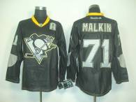 Pittsburgh Penguins -71 Evgeni Malkin Black Ice Stitched NHL Jersey