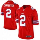 Nike Buffalo Bills -2 Dan Carpenter Red Stitched NFL Elite Rush Jersey