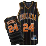 Indiana Pacers -24 Paul George Navy Blue Throwback Stitched NBA Jersey