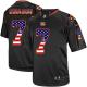 Nike Bengals -7 Boomer Esiason Black Men's Stitched NFL Elite USA Flag Fashion Jersey