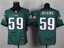 Nike Philadelphia Eagles #59 DeMeco Ryans Midnight Green Team Color Men's Stitched NFL New Elite Jer