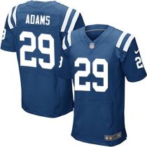 Nike Indianapolis Colts #29 Mike Adams Royal Blue Team Color Men's Stitched NFL Elite Jersey