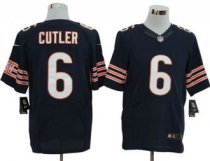 Nike Chicago Bears -6 Blue Cutler Elite Jersey