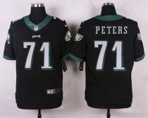 Nike Philadelphia Eagles #71 Jason Peters Black Alternate Men's Stitched NFL New Elite Jersey