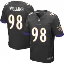 Nike Baltimore Ravens -98 Brandon Williams Black Alternate Stitched NFL New Elite Jersey