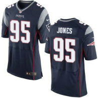Nike New England Patriots -95 Chandler Jones Navy Blue Team Color Stitched NFL New Elite Jersey