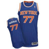 Revolution 30 New York Knicks -77 Andrea Bargnani Blue Stitched NBA Jersey