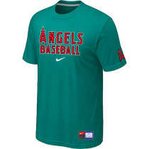 Los Angels of Anaheim Green Nike Short Sleeve Practice T-Shirt