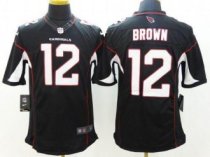 Nike Arizona Cardinals -12 John Brown Black Alternate NFL Limited Jersey