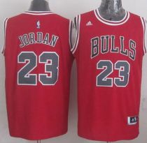 Revolution 30 Chicago Bulls -23 Michael Jordan Red Stitched NBA Jersey