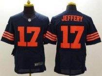 Nike Chicago Bears -17 Alshon Jeffery Navy Blue 1940s Throwback NFL Elite Jersey