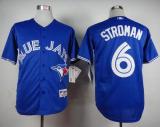 Toronto Blue Jays #6 Marcus Stroman Blue Alternate Cool Base Stitched MLB Jersey