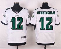 Nike Philadelphia Eagles #12 Randall Cunningham White Men's Stitched NFL New Elite Jersey