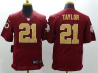 Nike Washington Redskins -21 Sean Taylor Burgundy Red Alternate Men's Stitched NFL Elite Jersey
