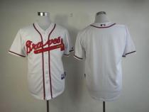 Atlanta Braves Blank White Cool Base Stitched MLB Jersey