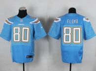 Nike San Diego Chargers #80 Malcom Floyd Electric Blue Alternate Men’s Stitched NFL New Elite Jersey