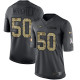 Seattle Seahawks -50 KJ Wright Nike Anthracite 2016 Salute to Service Jersey