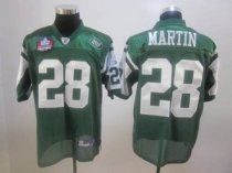 Jets -28 Curtis Martin Green Hall of Fame 2012 Stitched NFL Jersey