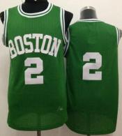 Boston Celtics -2 Red Auerbach Green Throwback Stitched NBA Jersey