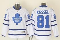 Toronto Maple Leafs -81 Phil Kessel White Road Stitched NHL Jersey