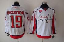 Washington Capitals -19 Nicklas Backstrom White 40th Anniversary Stitched NHL Jersey