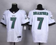 Nike Philadelphia Eagles #7 Sam Bradford White Men's Stitched NFL New Elite Jersey