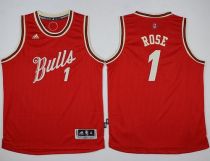 Chicago Bulls #1 Derrick Rose Red 2015-2016 Christmas Day Stitched Youth NBA Jersey