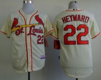 St Louis Cardinals #22 Jason Heyward Cream Cool Base Stitched MLB Jersey