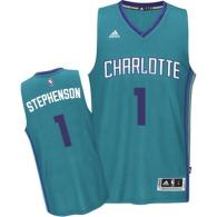 Revolution 30 Charlotte Hornets -1 Lance Stephenson Light Blue Stitched NBA Jersey