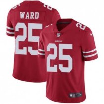 Nike 49ers -25 Jimmie Ward Red Team Color Stitched NFL Vapor Untouchable Limited Jersey