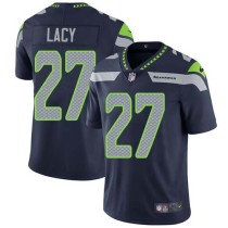 Nike Seahawks -27 Eddie Lacy Steel Blue Team Color Stitched NFL Vapor Untouchable Limited Jersey