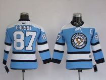 Pittsburgh Penguins -87 Sidney Crosby Stitched Blue NHL Jersey