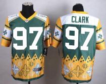 Nike Packers -97 Kenny Clark Green Stitched NFL Elite Noble Fashion Jersey