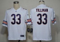Nike Bears -33 Charles Tillman White Stitched NFL Game Jersey