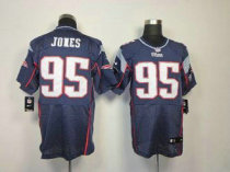 Nike Patriots -95 Chandler Jones Navy Blue Team Color Stitched NFL Elite Jersey
