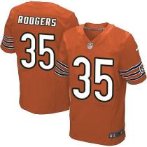 Nike Bears -35 Jacquizz Rodgers Orange Alternate Men's Stitched NFL Elite Jersey