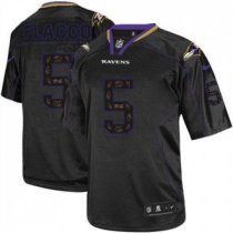 Nike Ravens -5 Joe Flacco New Lights Out Black Stitched NFL Elite Jersey