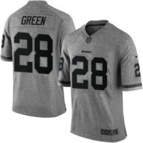 Nike Washington Redskins -28 Darrell Green Gray Stitched NFL Limited Gridiron Gray Jersey