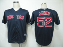 Boston Red Sox #52 Bobby Jenks Dark Blue Stitched MLB Jersey